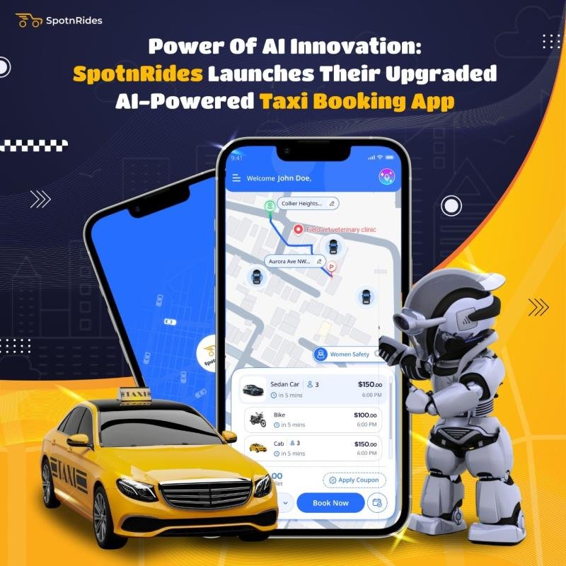 Future-Ready Taxi Booking App Solutions with AI!