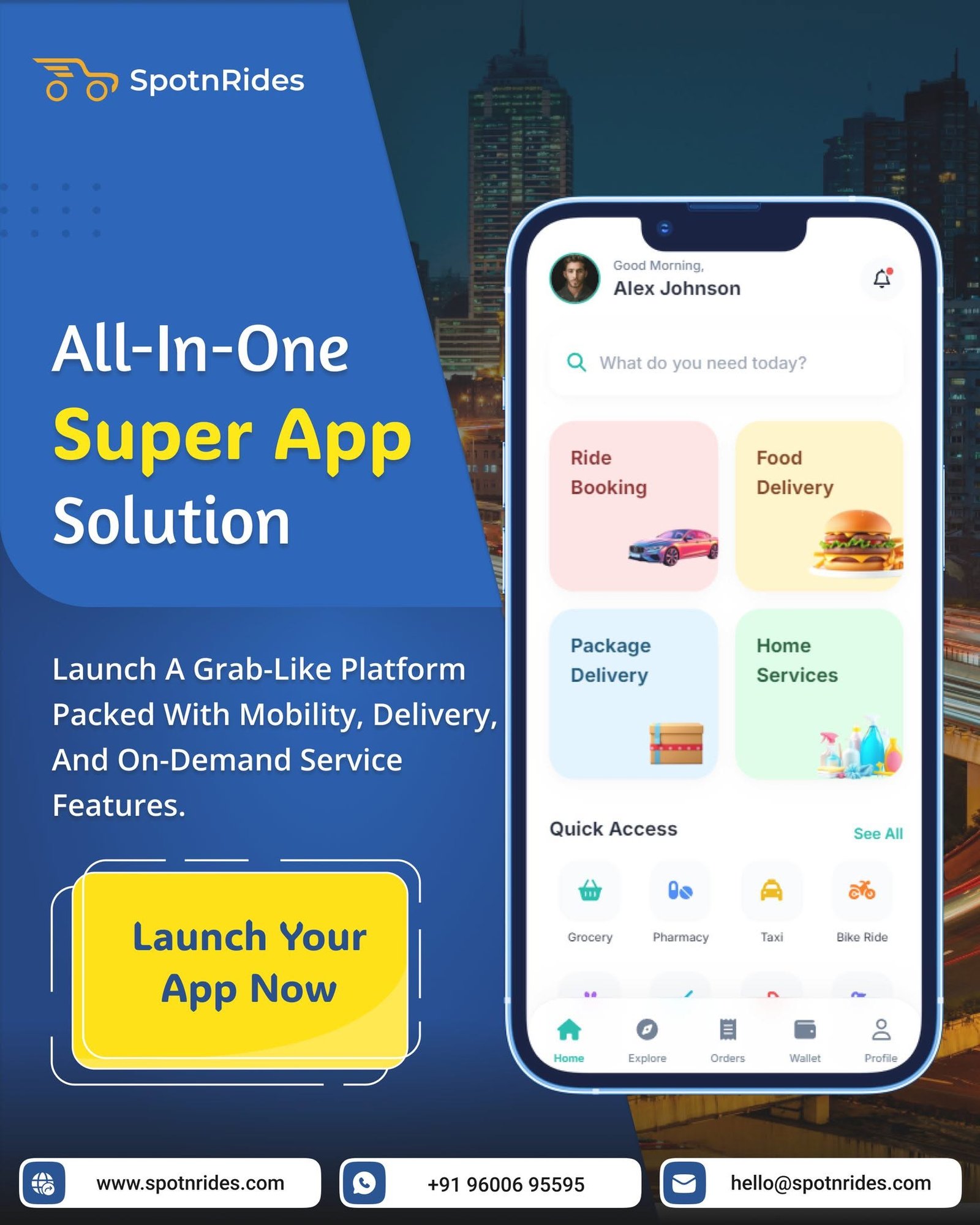 All-in-One Clone App – Multi-Service Business Solution