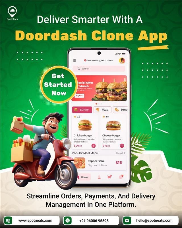 Affordable DoorDash Clone App Development!