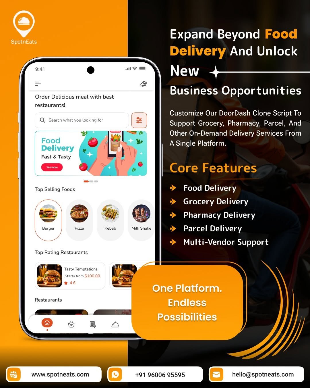 UberEats Clone App Solution – Launch Your Food Delivery Business