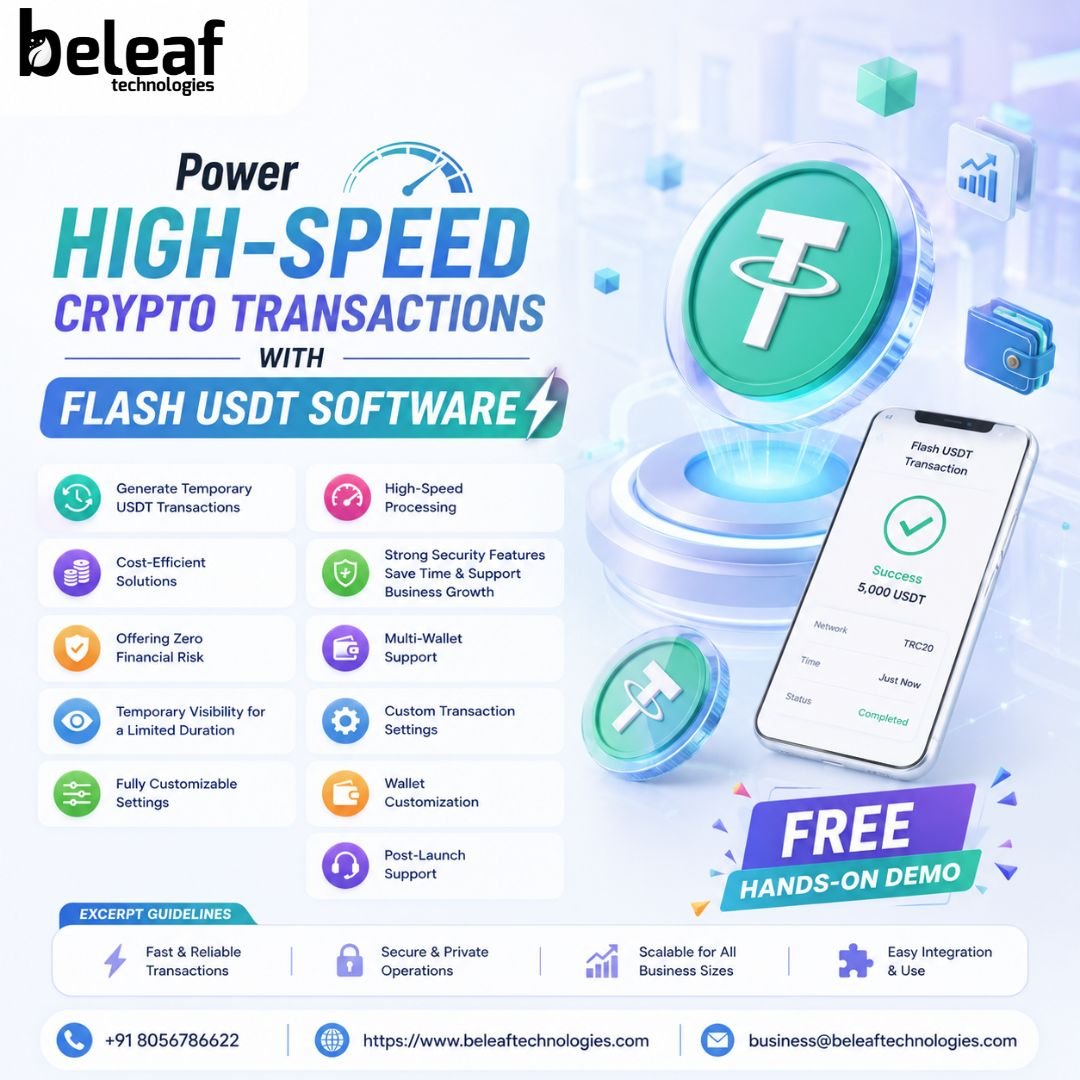 Power high-speed crypto transactions with Flash USDT